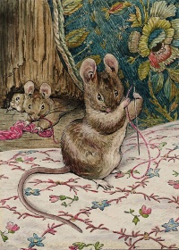 Zobacz obraz Beatrix Potter Mysz z igłą, B_POT_003