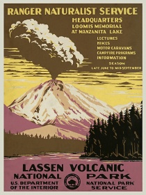 Zobacz obraz Plakat Lassen Volcanic, V_PLA_022