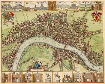 Zobacz obraz Stara mapa London, MAP_013