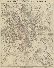 Zobacz obraz Stara Plan Miasta Warszawy, MAP_036
