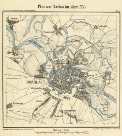 Zobacz obraz Stary plan miasta Wrocławia, MAP_037