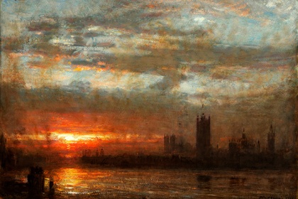 Zobacz obraz Albert Goodwin, Westminster Sunset, MAL_A_GOO_001