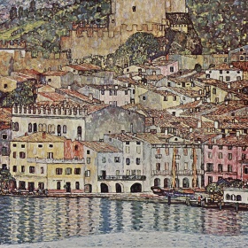 Zobacz obraz Gustav Klimt Malcesine on Lake, MAL_G_KLI_003