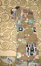 Zobacz obraz Gustav Klimt fragment Drzewa Życia - Spełnienie 2, MAL_G_KLI_017