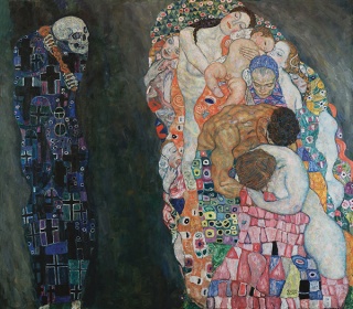 Zobacz obraz Gustav Klimt Śmierć i życie, MAL_G_KLI_007